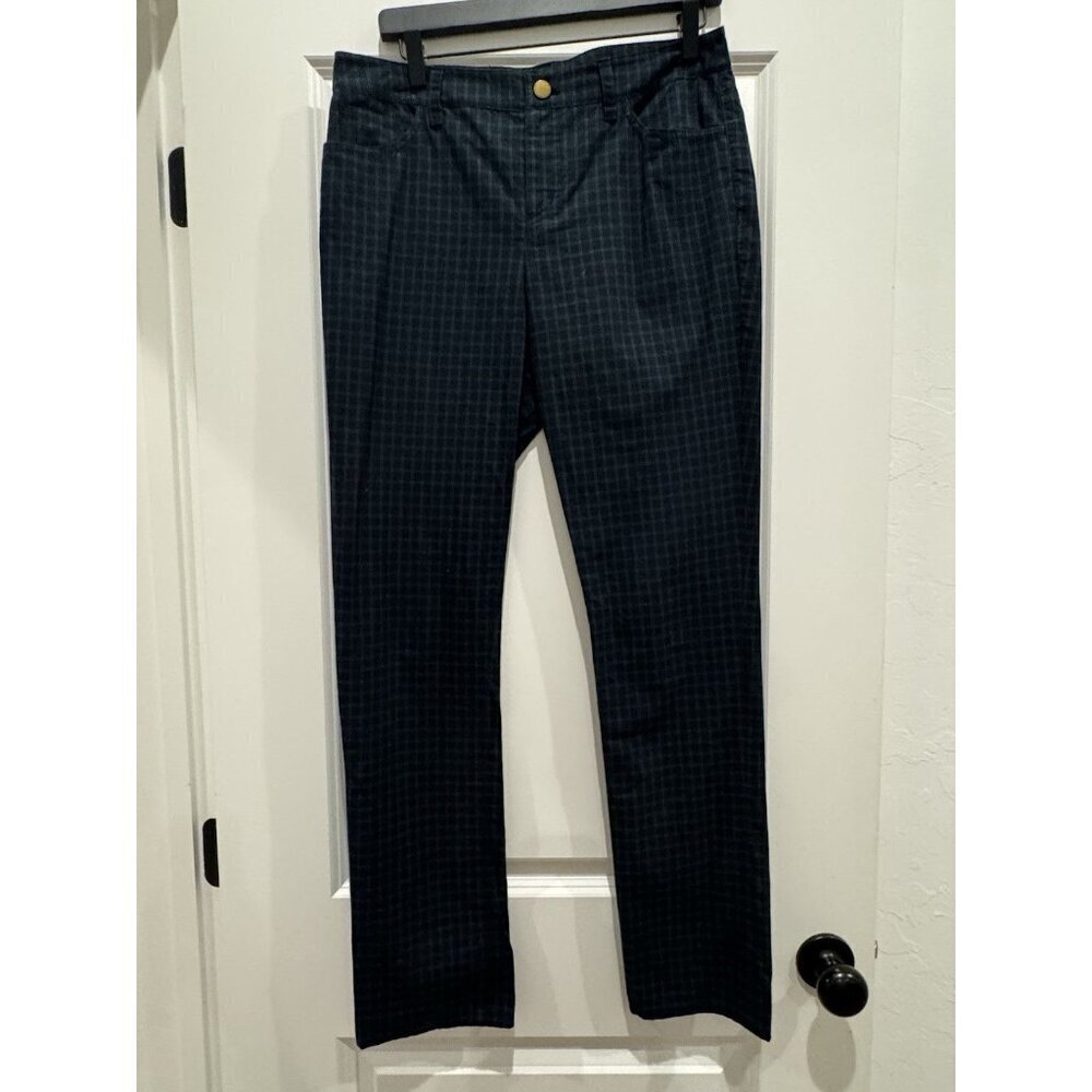 Ralph Lauren Plaid Holiday Pants Woman's Size 8 - Picture 2 of 6